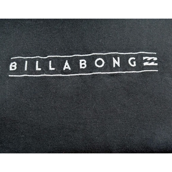 BILLABONG Black Embroidered Graphic Logo T-shirt Men's Size XL - Picture 7 of 7